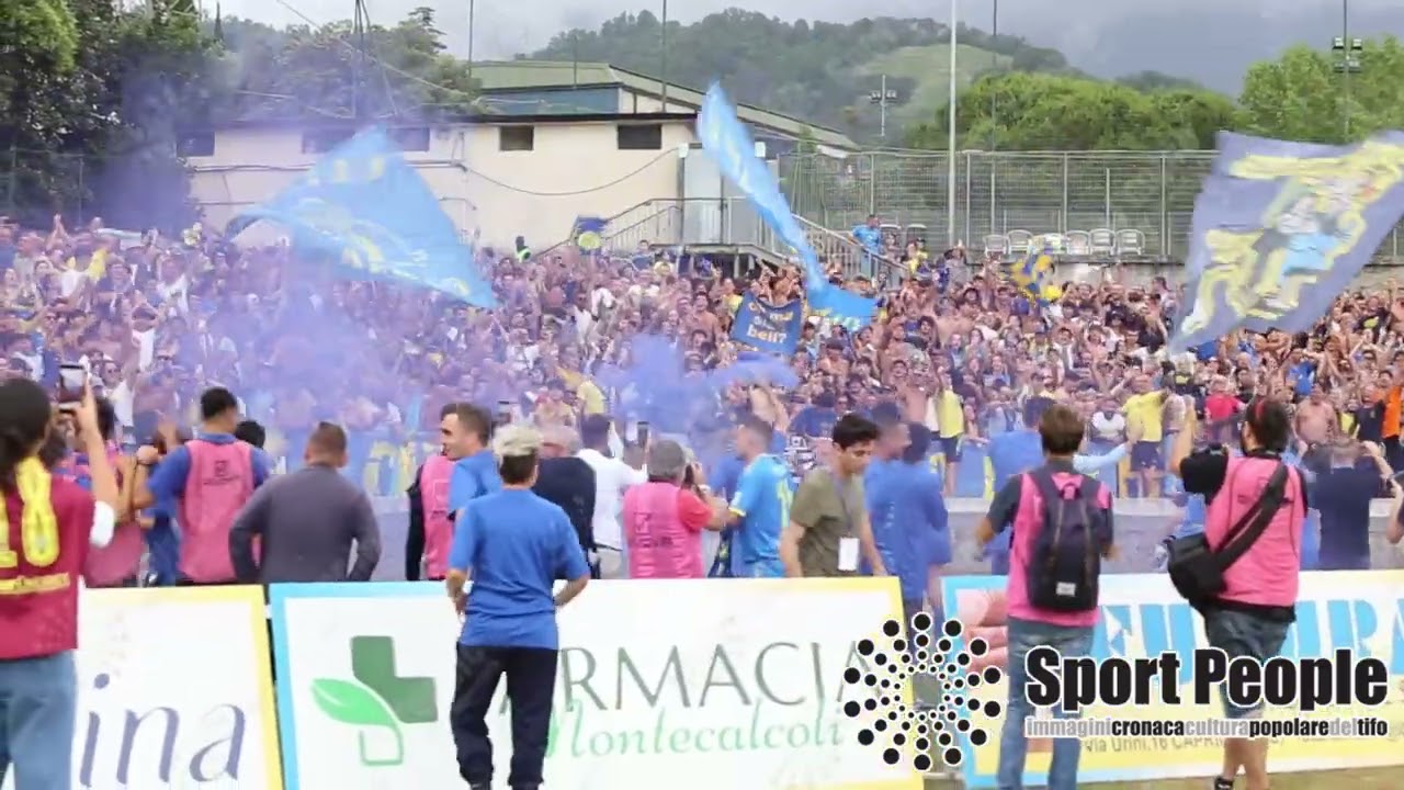 🟡🔵 È Serie B, esultanza finale Carrarese vs Vicenza, finale playoff 2023-24