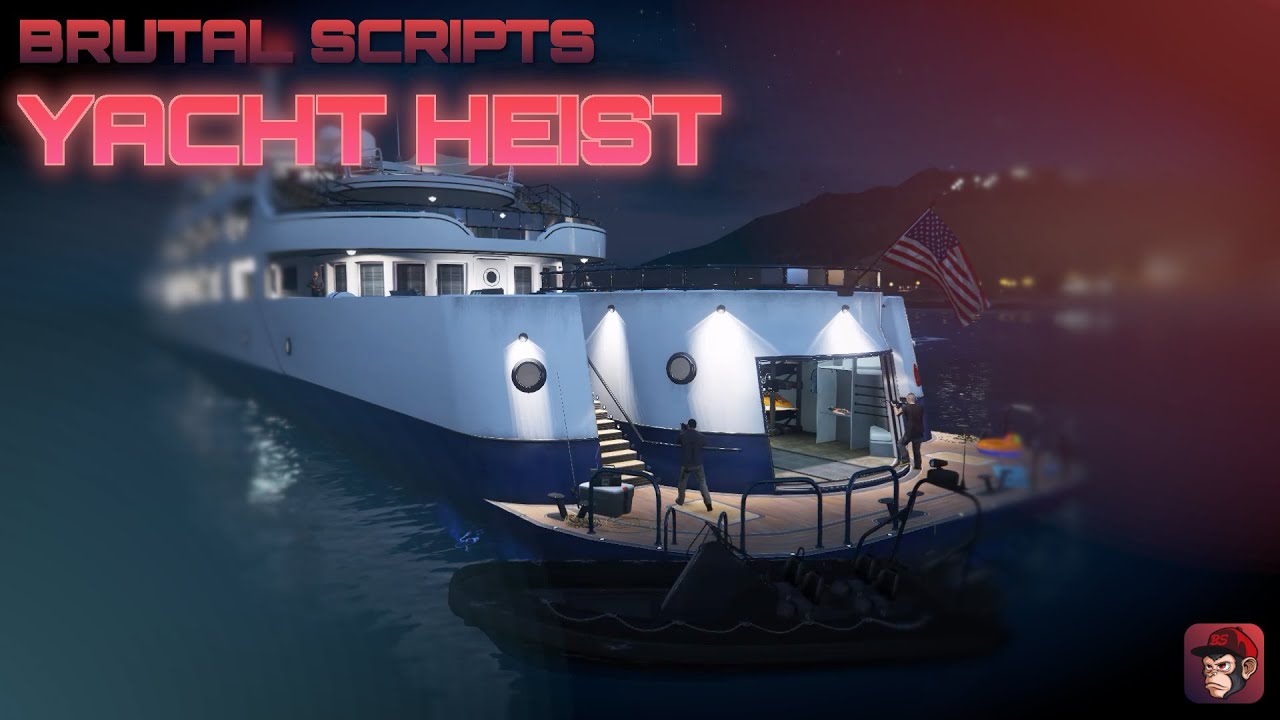 Fivem Yacht Heist [ESX & QBCore/QBOX] | Brutal Scripts