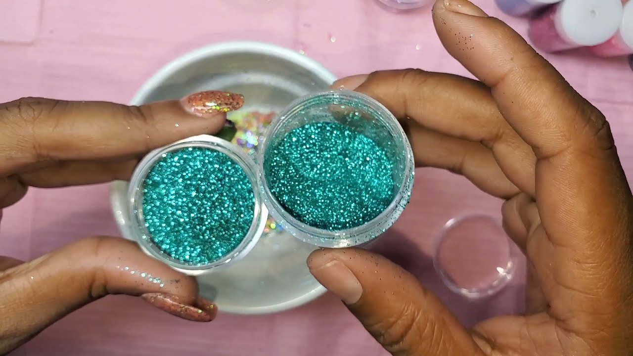 Organize with me. Glitter potting Pt 4.