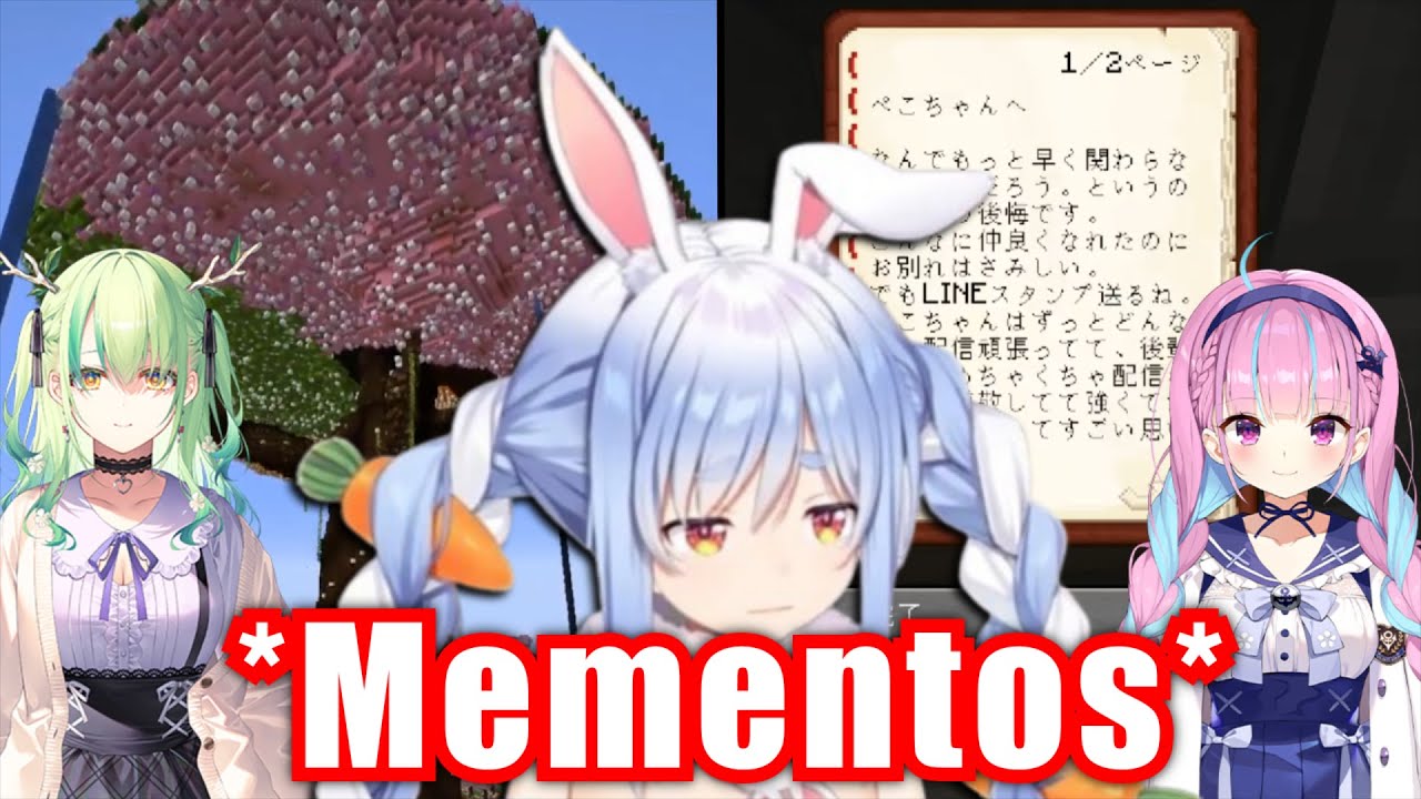 Pekora React To Aqua's Final Letter And Fauna's Tree【Hololive】