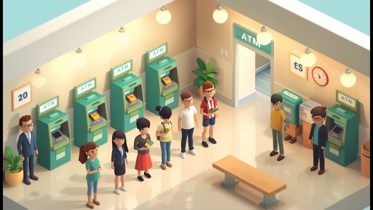 Idle Bank Tycoon — Calm & Satisfying Bank Building Gameplay (No Commentary)