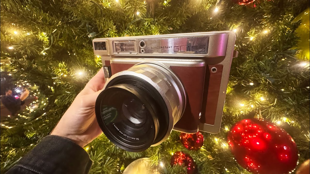 An Instax Wide Christmas (with the Lomo'Instant Wide Glass)