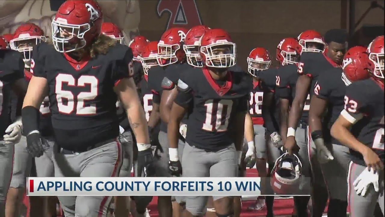 AJC: Appling County football forfeits 10 games, fires head coach