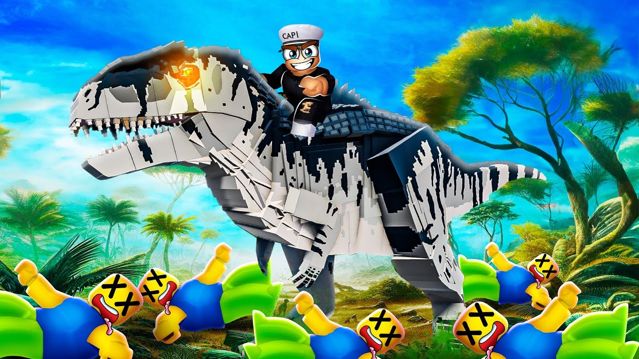 Becoming the GIGANOTOSAURUS in JURASSIC BLOCKY