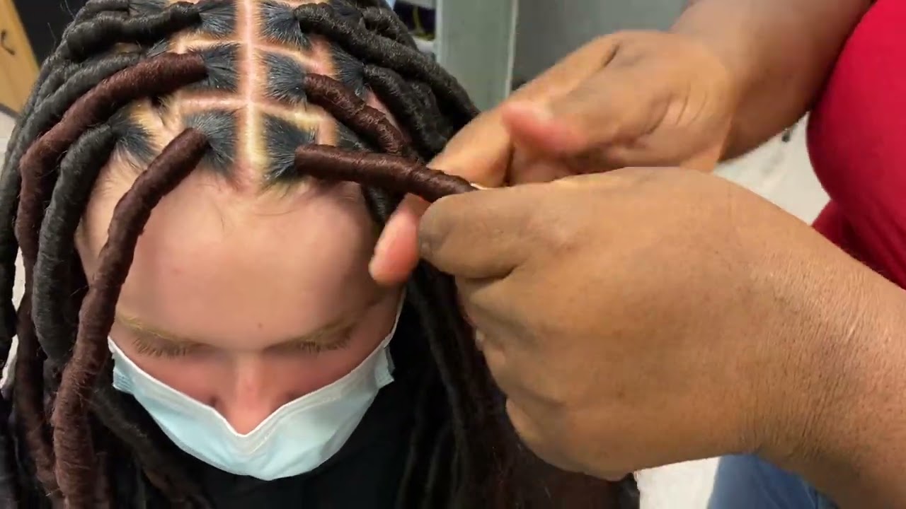 HOW TO FAUX LOCS USING XPRESSION HAIR- Dreadlocs