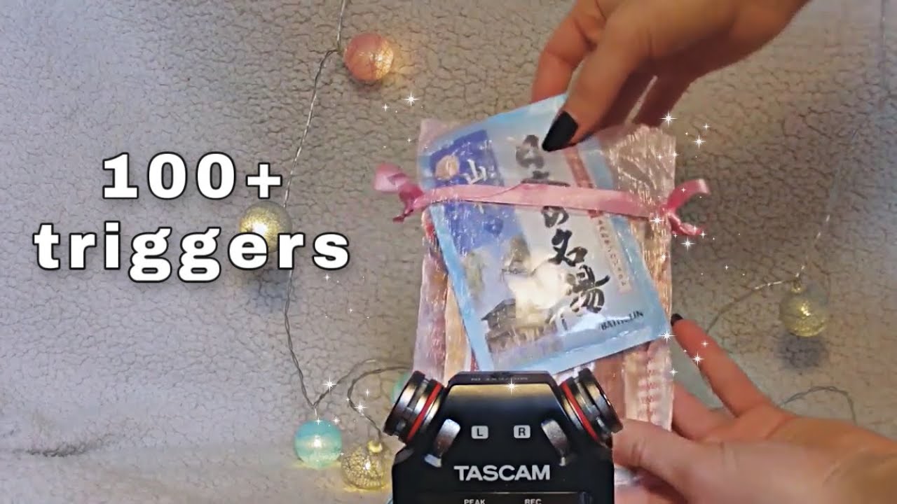 ASMR 100 triggers! 🌸 (full version)