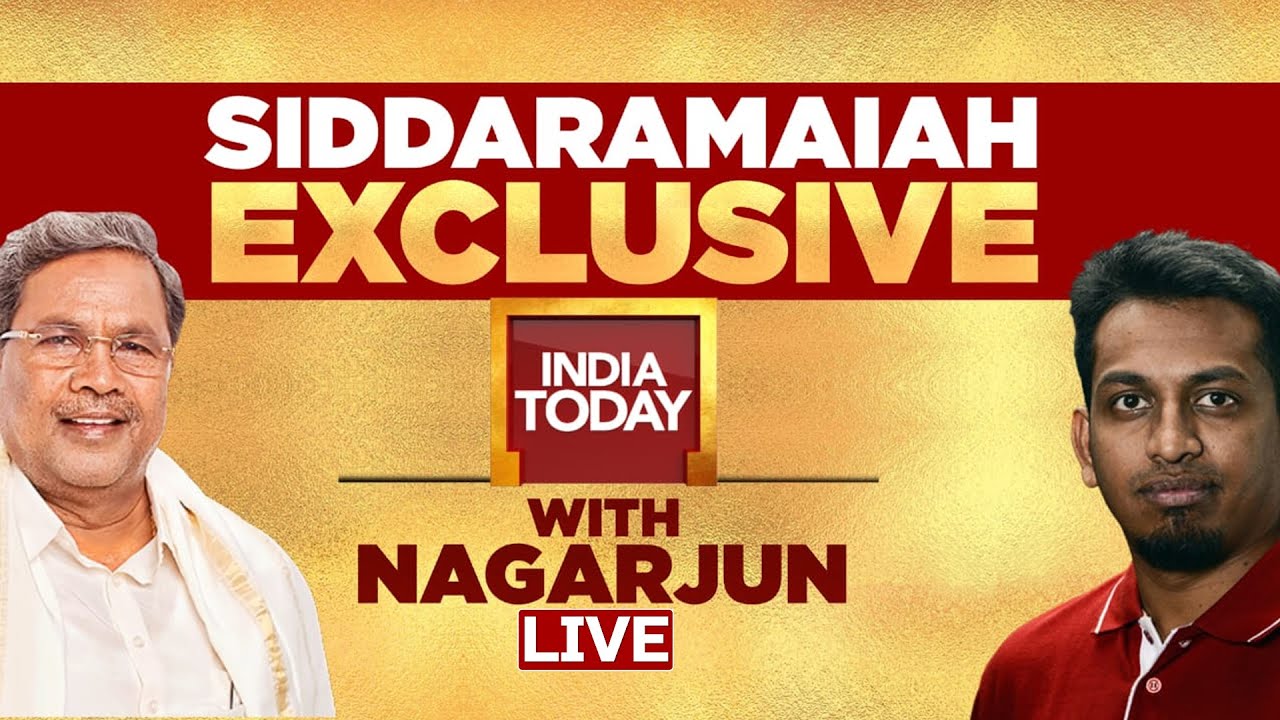Siddaramaiah Exclusive Interview LIVE | Who Will Be The CM Of Karnataka| Karnataka News |India Today