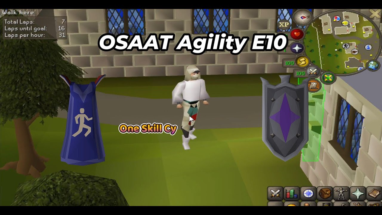 OSAAT Agility (EP10): Old School RuneScape Progress Series