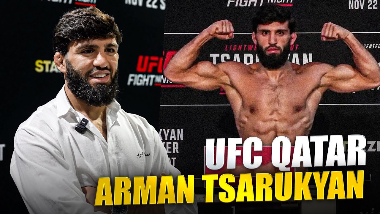 UFC Qatar 2025 - Arman Tsarukyan Vlog Experience