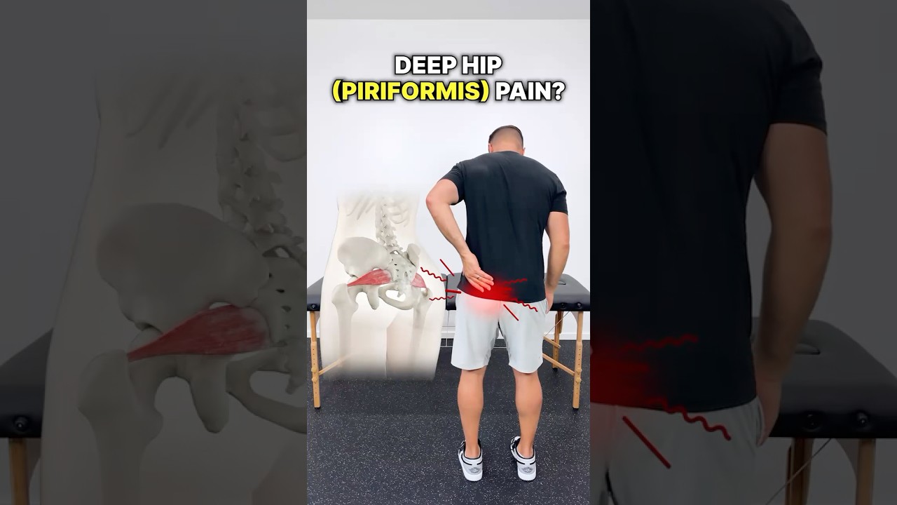 4 Exercises To Alleviate Deep Hip Pain! [Piriformis Pain Relief Exercises]
