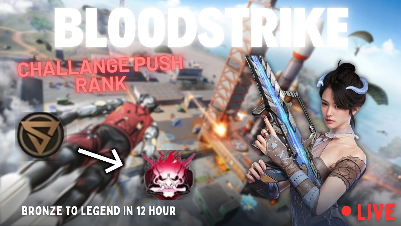 CHALLANGE 12 JAM PUSH RANK BS KE LEGEND LAST BANGET NI