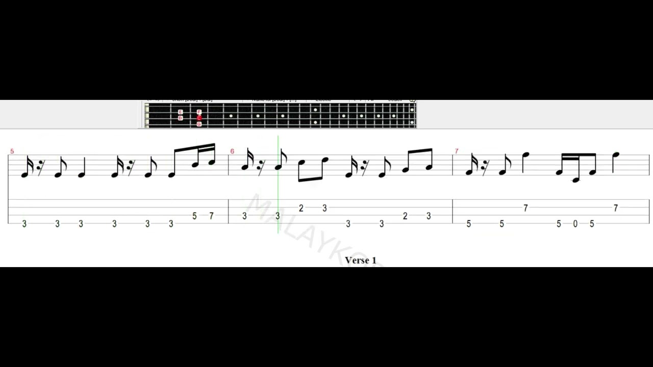 XPDC - Semangat Yang Hilang Intro Bass Tab Tutorial