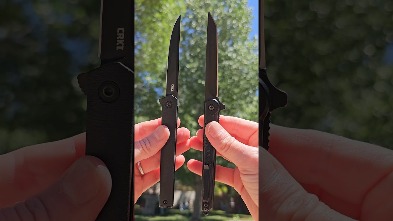 CRKT CEO Comparison to FUNBRO Gentleman's EDC Pocket Knife Flipper 🔪