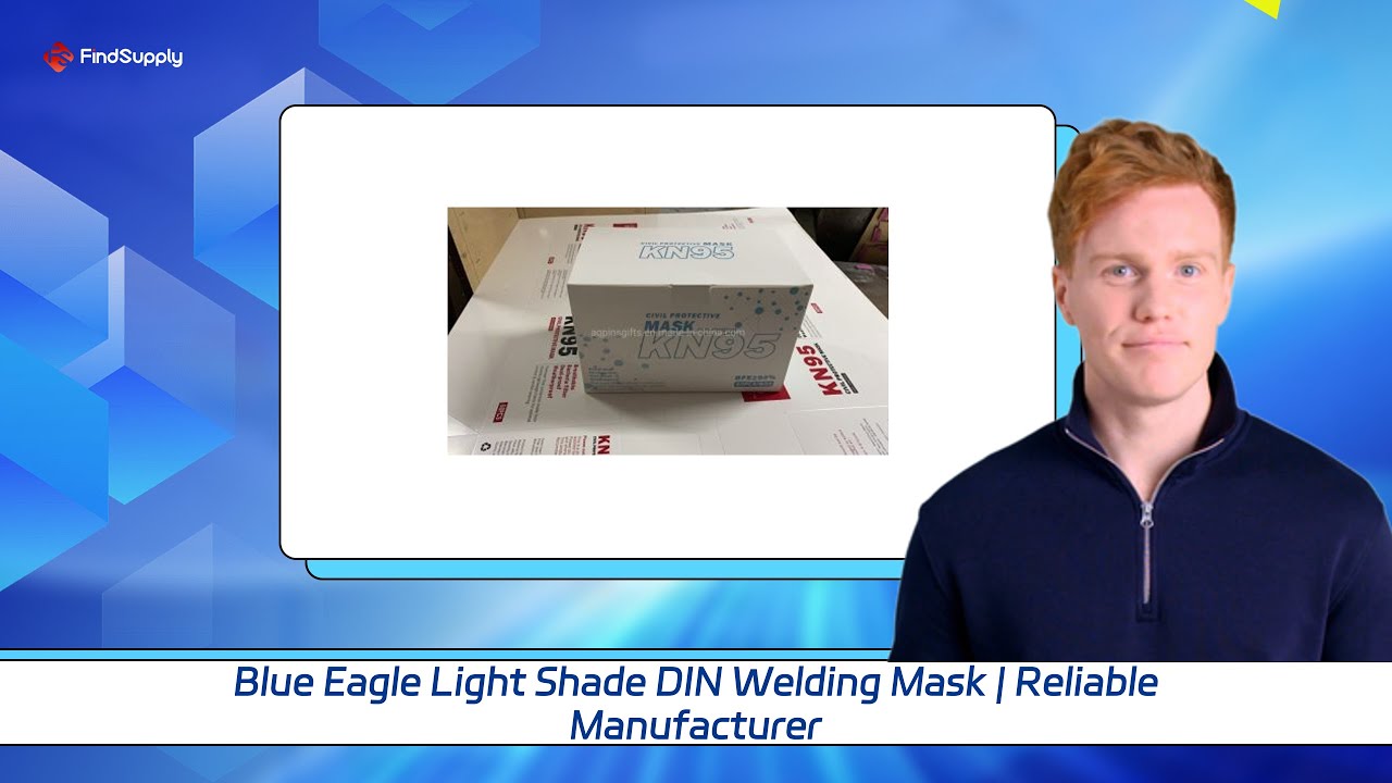 Blue Eagle Light Shade DIN Welding Mask | Reliable Manufacturer