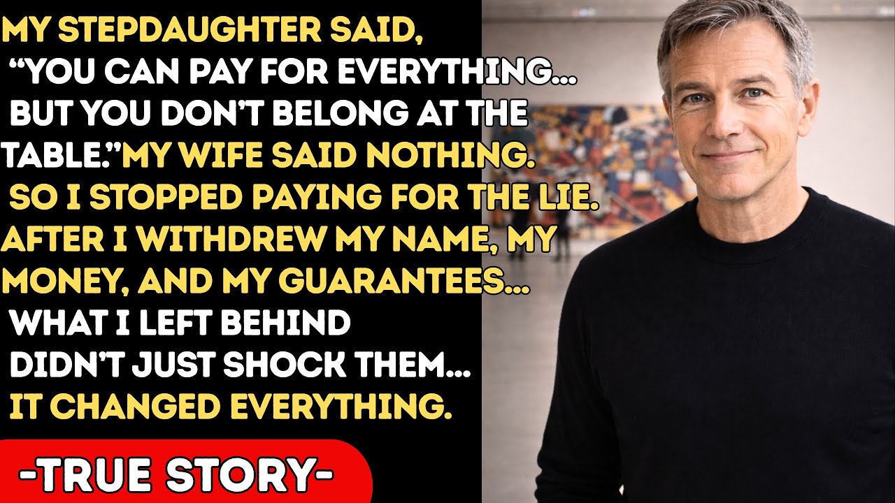 They Said I Was “Not Family” After I Paid for Everything… So I Walked Away