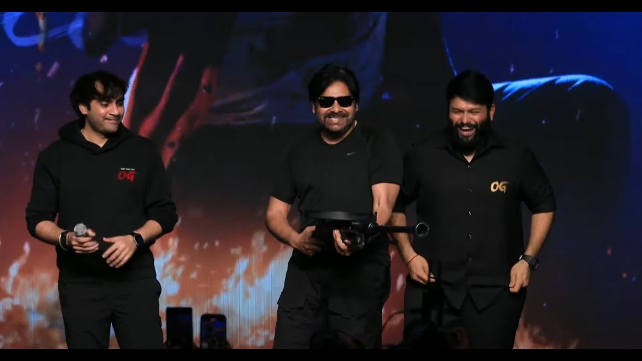 Power Star Pawan Kalyan Funny Speech Speech at OG Blockbuster | Sujeethh | Thaman | Telugu70MM
