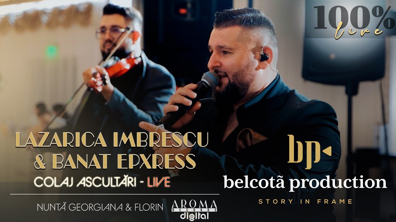 Lazarica Imbrescu & Banat Express - Colaj Ascultari | Nunta Georgiana & Florin