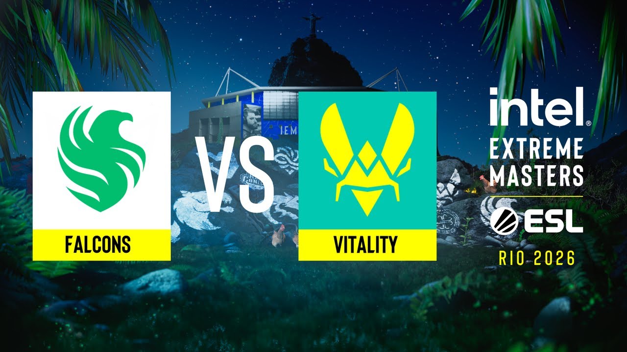 Falcons vs. Vitality - IEM Rio 2026 - Group A