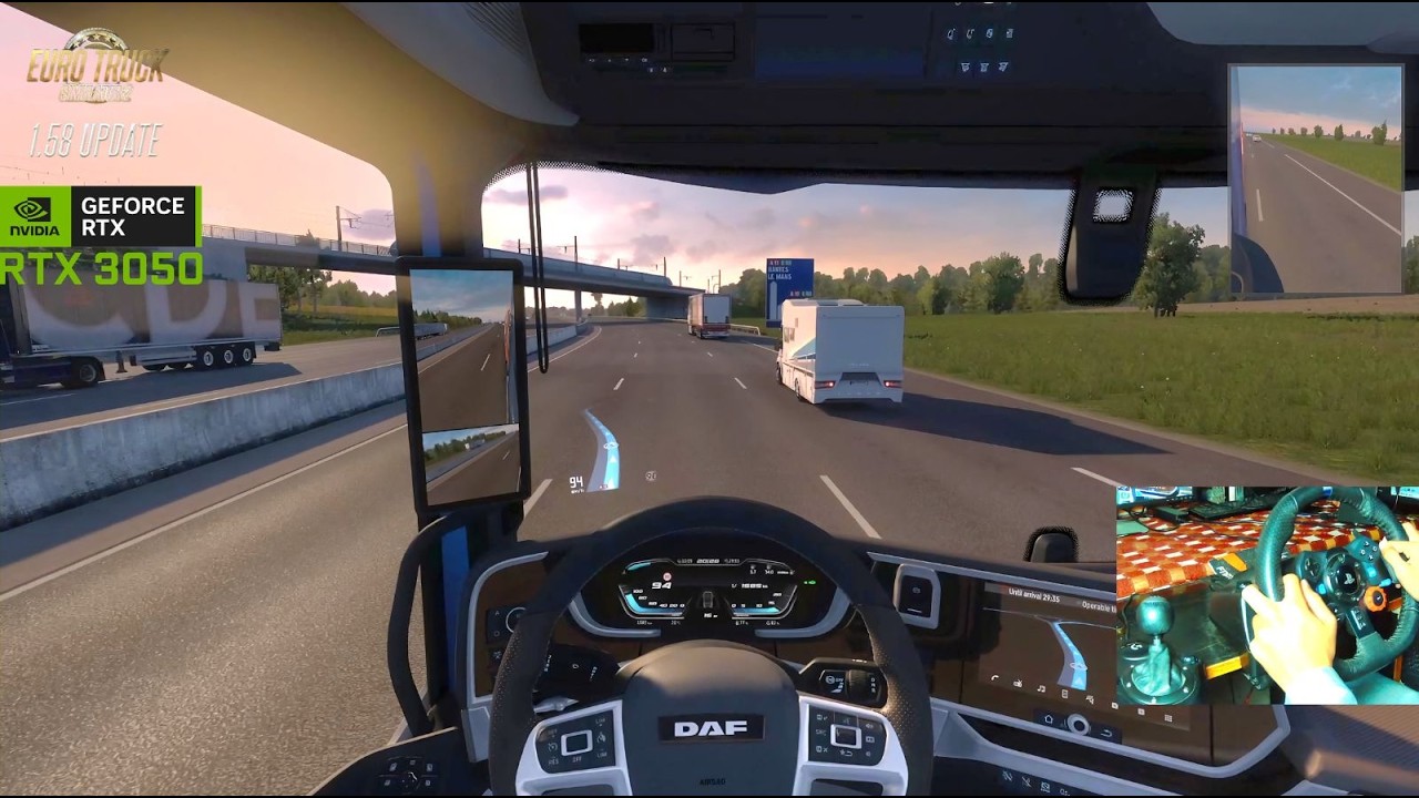 😮THE FUTURE OF TRUCKING! 🚛Crossing 7 Countries With Digital Mirrors | Lisbon🇵🇹 To Oslo🇳🇴 | ETS2 1.58
