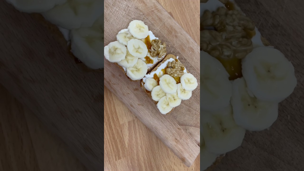 IDEA COLAZIONE/MERENDA ✨ #asmr #recipe #cucinasana #youtube #food #cucina #cooking #ricetteveloci