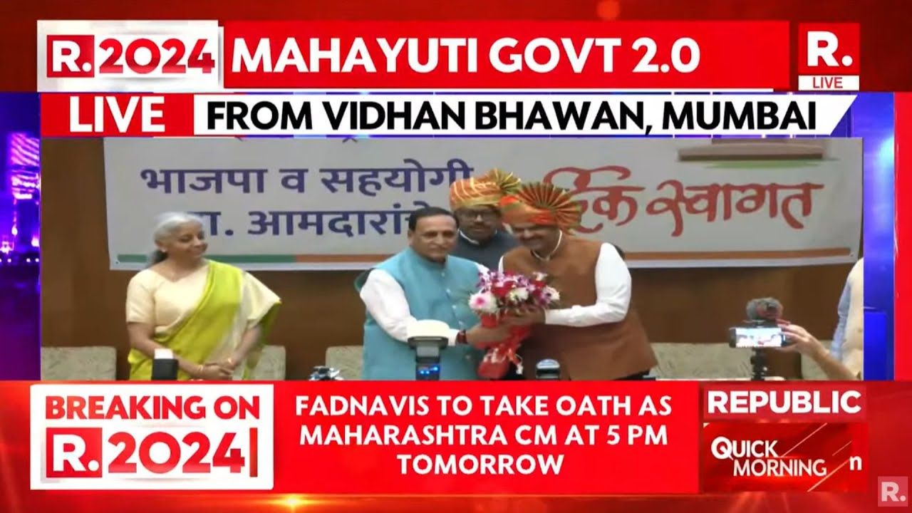 Mahayuti Government 2.0: Devendra Fadnavis To Take Oath As Maharashtra CM Tomorrow