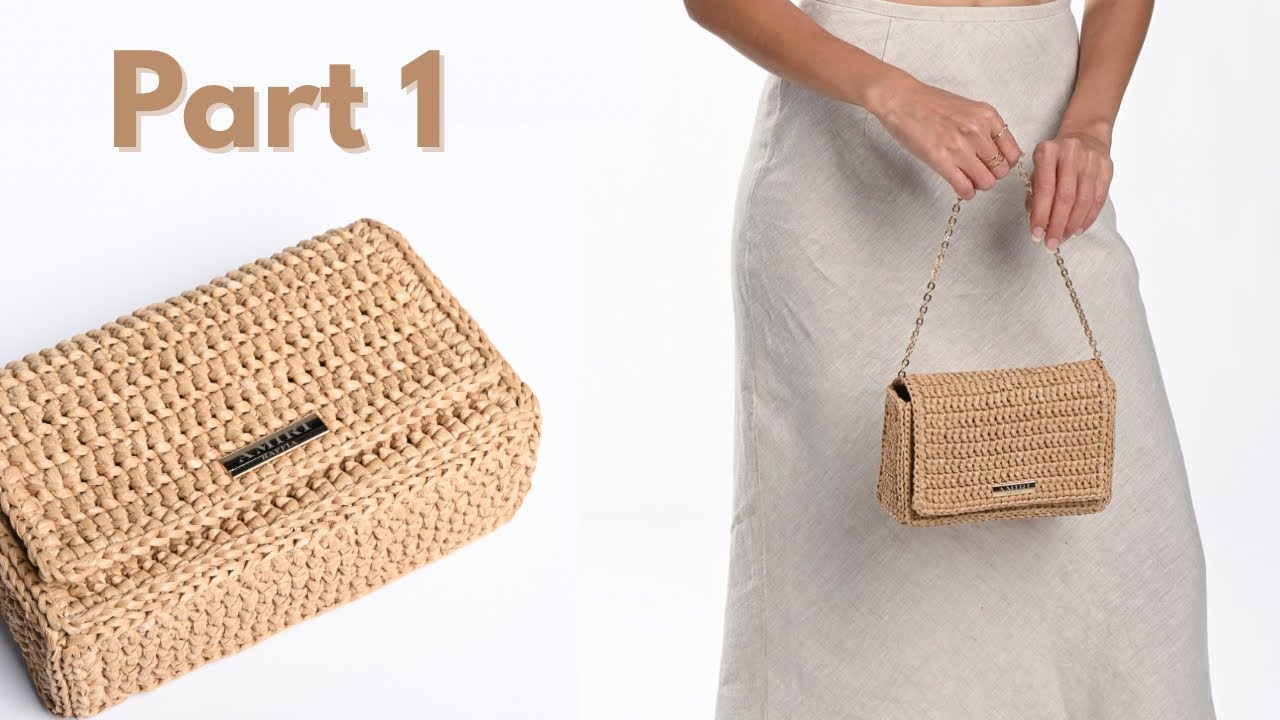 Craft a Beautiful small Raffia Bag: The Must-Have Summer Accessory! (Part 1)