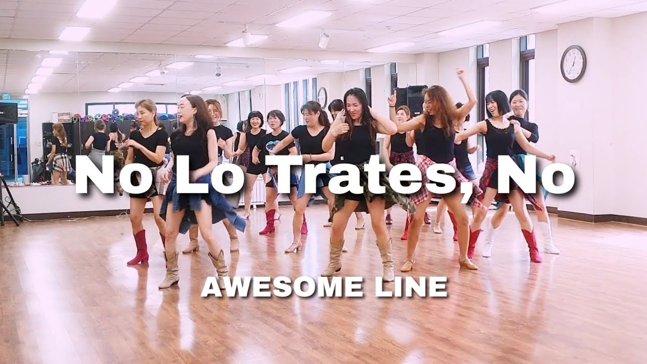 No Lo Trates, No Line Dance Demo(DongSook Kim김동숙)