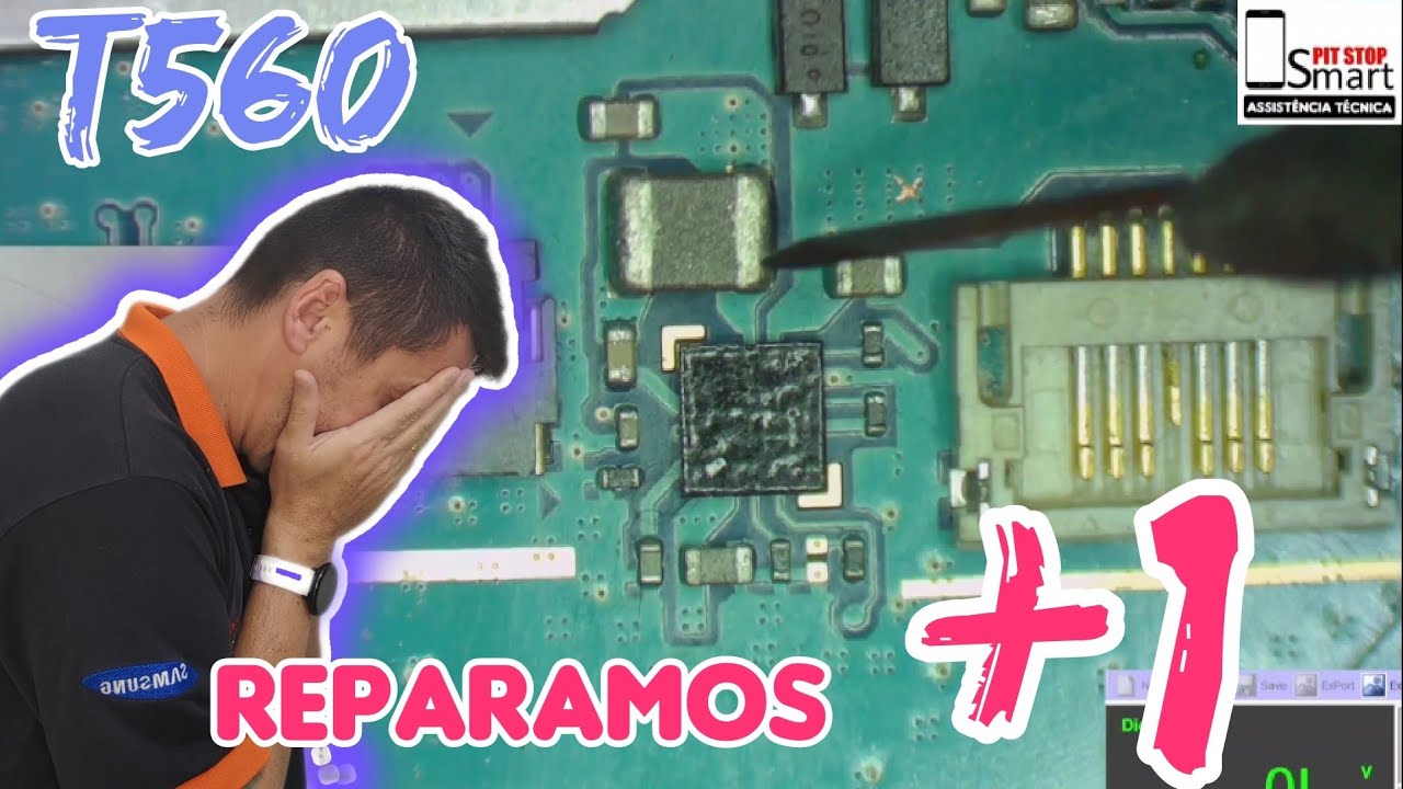 (RESOLVIDO) TAB E T560 e T561 Descarrega e não Liga | Fuga de Corrente #nãoliga