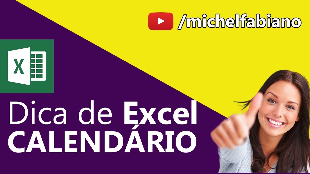 Como fazer um Calend&aacute;rio 2017 no Excel 2016 - Curso de Excel OnLine