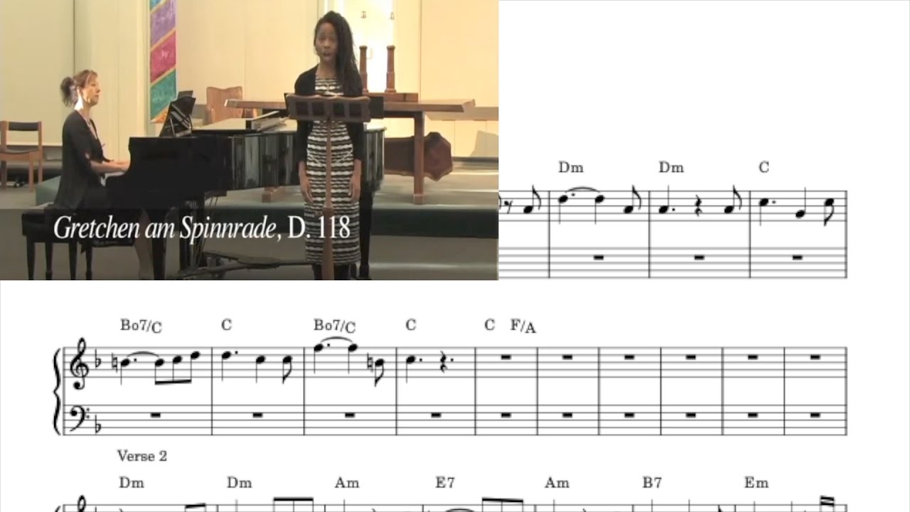 Schubert - Gretchen am Spinnrade (Harmonic Analysis)