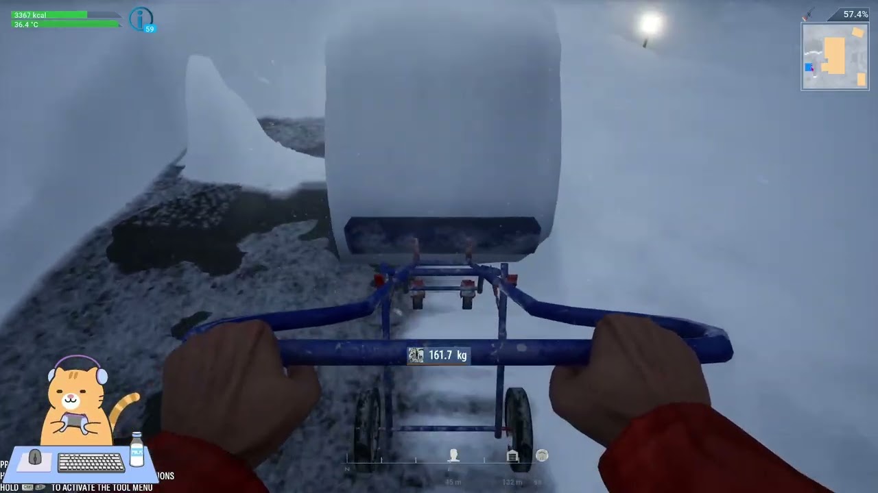 Clearing Snow In The New Year!