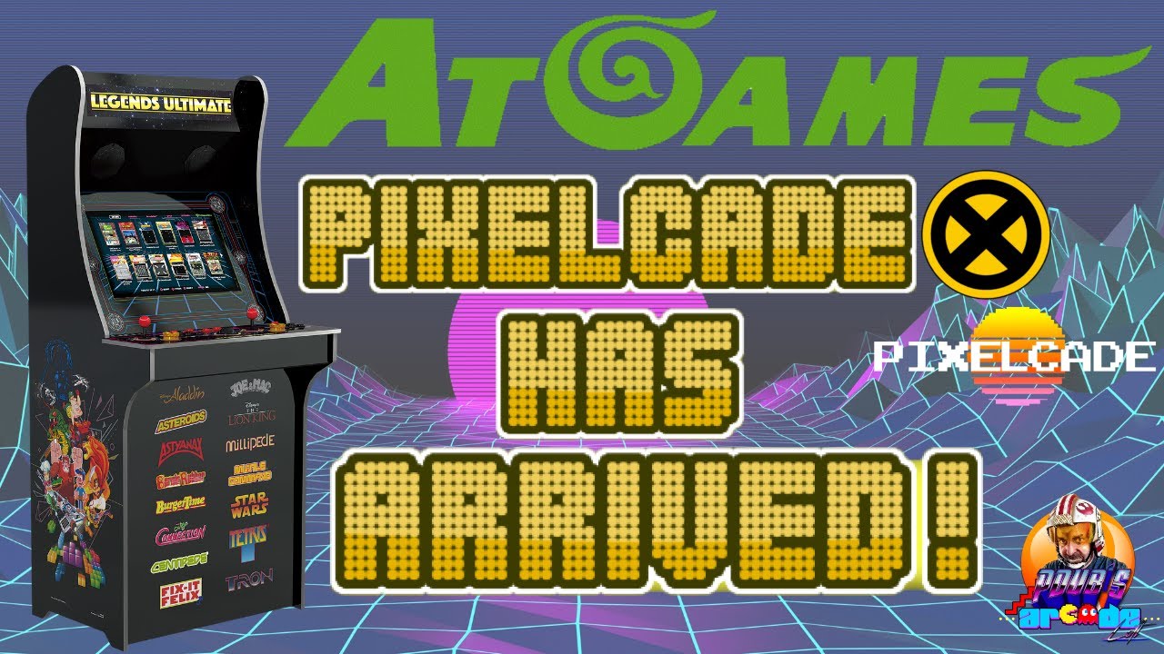 PIXELCADE X HAS ARRIVED ON THE ATGAMES LEGENDS ULTIMATE!