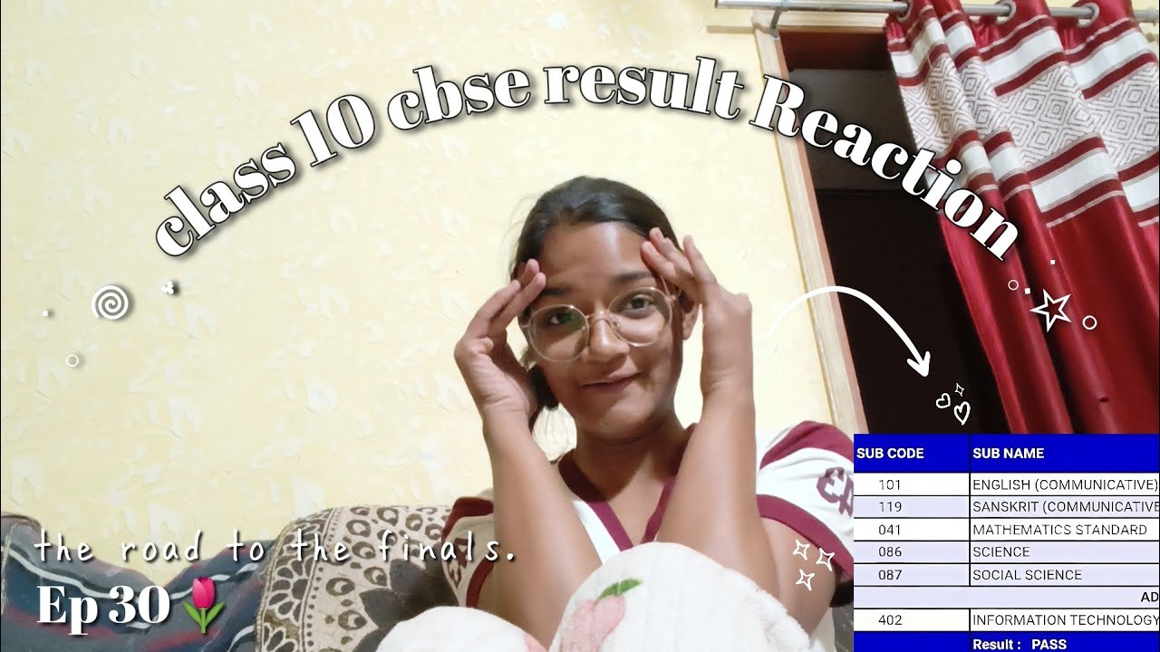 EP 30: Class 10 cbse Result reaction 2025-26 | All about Arushi✨🍥🍀