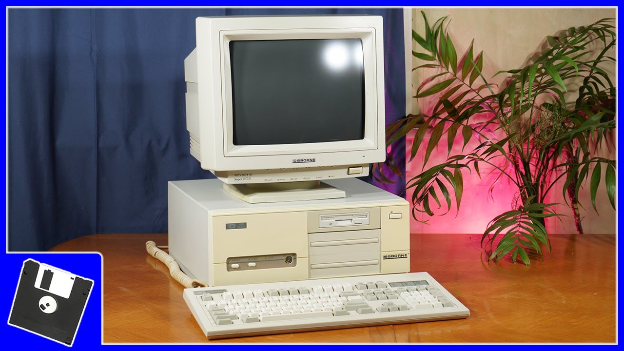 Restoring A Vintage Osborne 486 Computer from 1992!