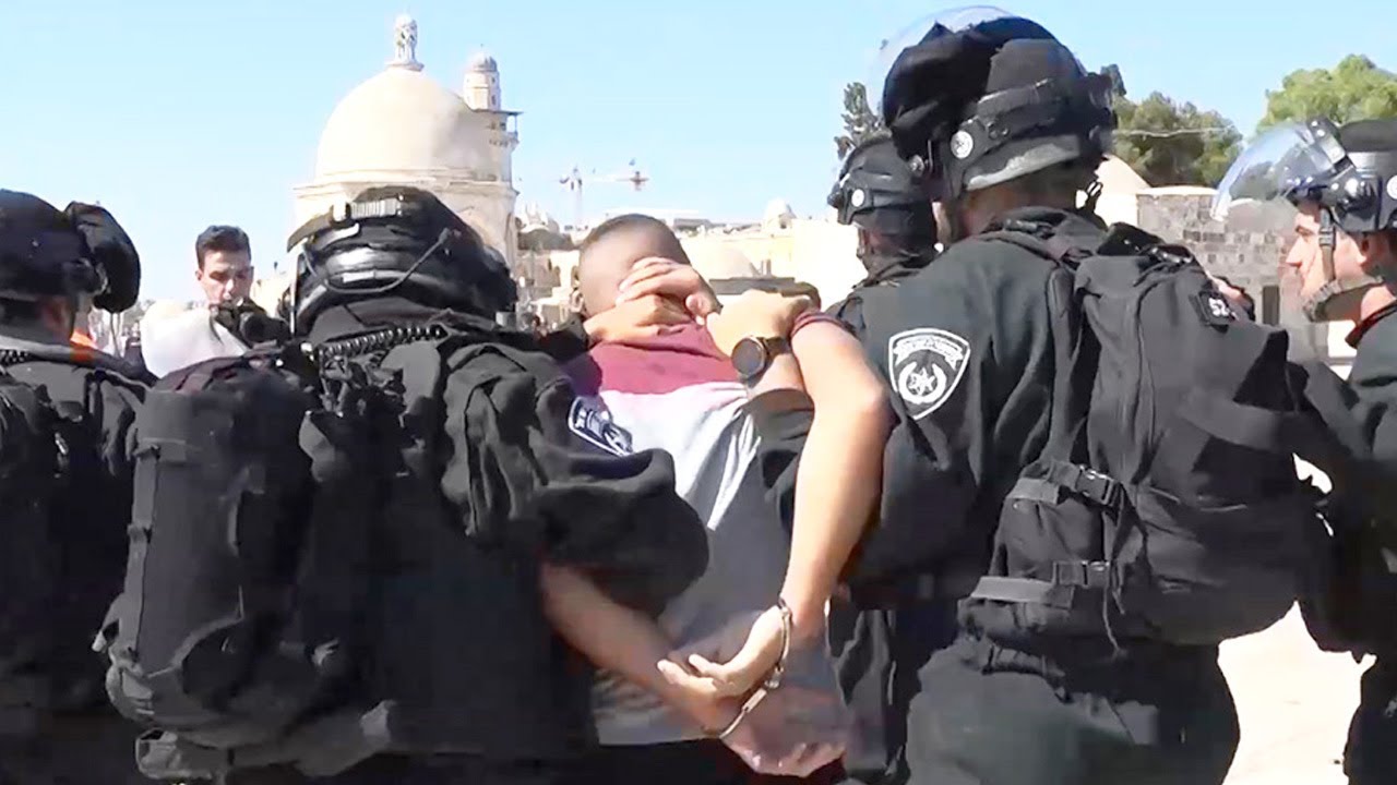 פיזור הפרות סדר בהר הבית