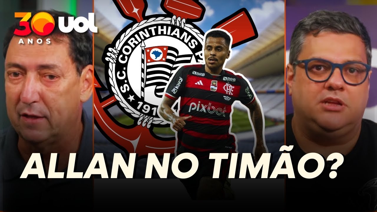 CORINTHIANS NÃO QUER PAGAR 100% DO SALÁRIO DO VOLANTE ALLAN, DO FLAMENGO! SAMIR CARVALHO EXPLICA