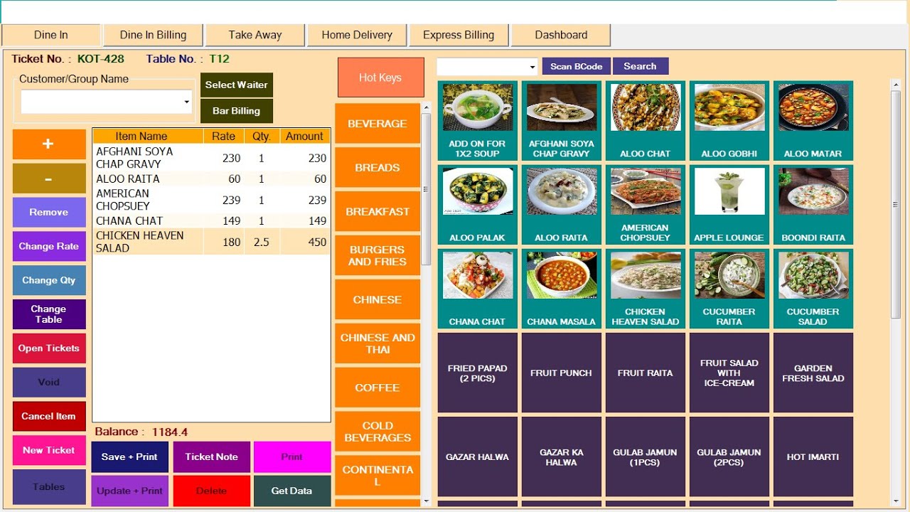 Restaurant Billing Software in 2023 | Free Download | POS Software