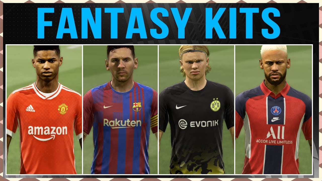 280 NEW FANTASY KITS | FIFA 21 REALISM MOD 😱🔥!