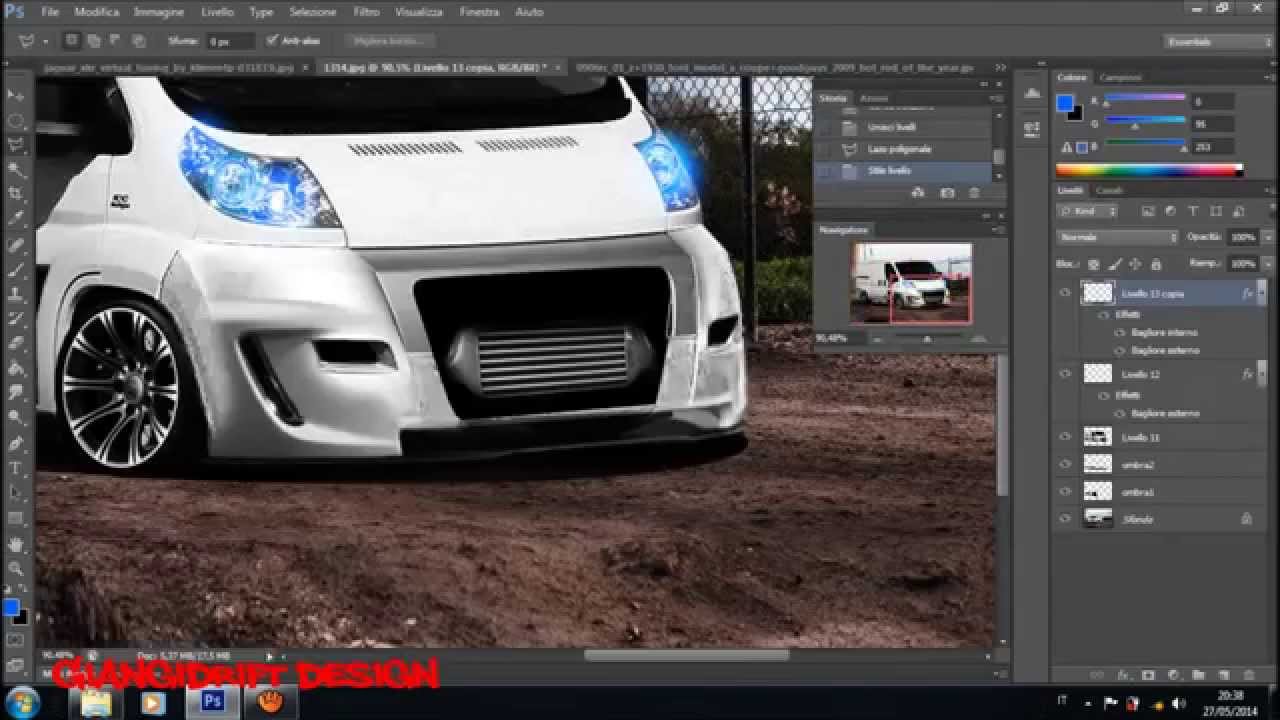 Fiat Ducato 2010 Virtual Tuning Photoshop