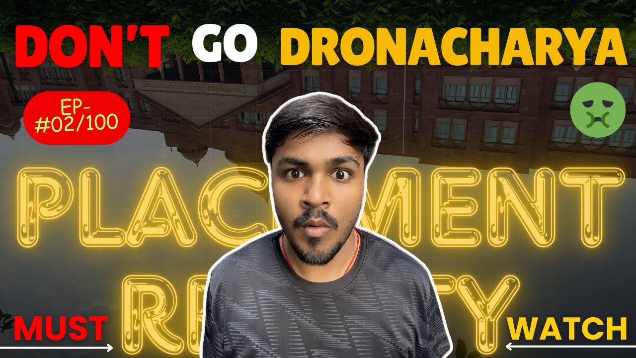 TRUTH ABOUT DRONACHARYA GROUP OF INSTITUTION PLACEMENTS | You NEED to Know! #placements #2024