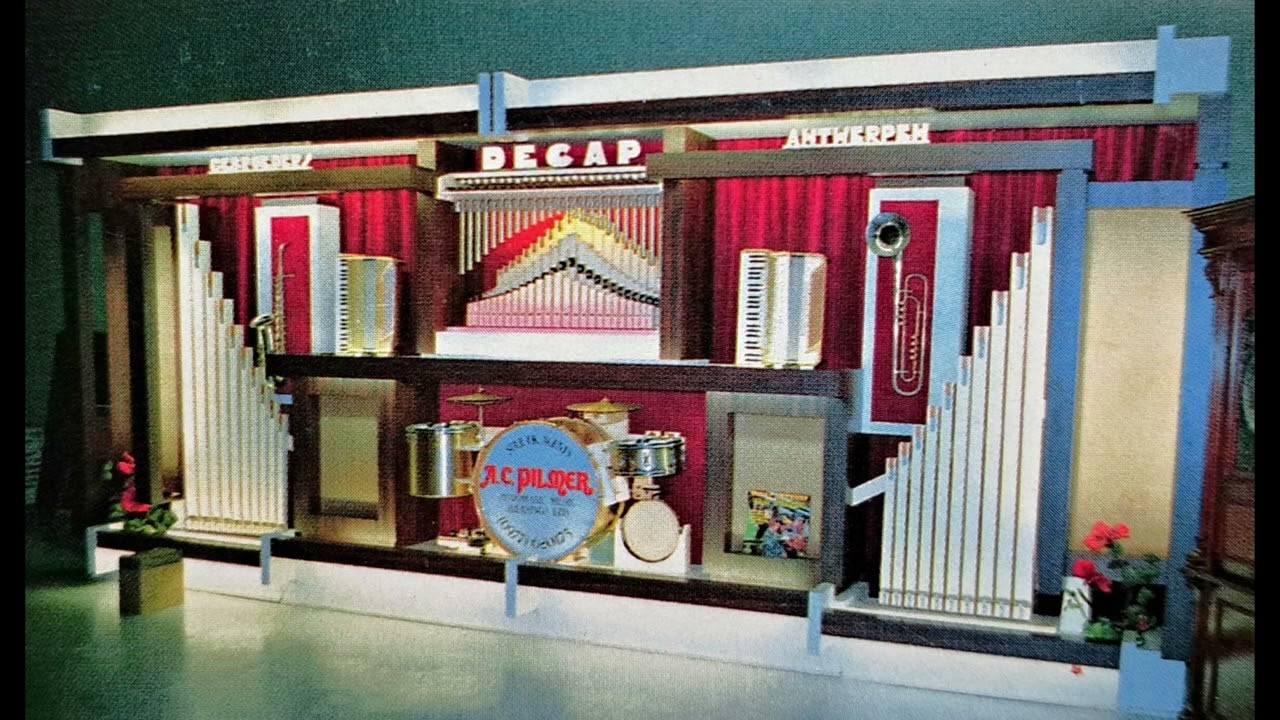 105 key Decap dance orgel - ex. Tavern American, Lokeren