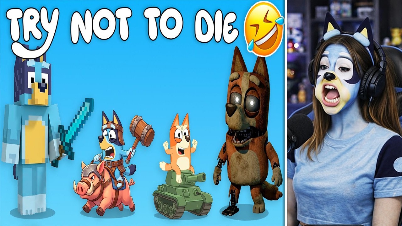 BLUEY - MEGA TRY NOT TO LAUGH 6-7😂 [YTP]