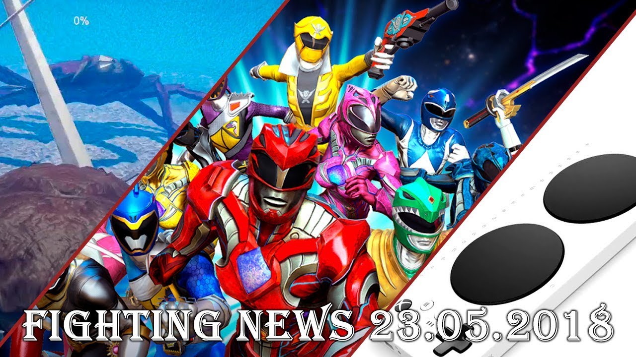 Fighting News - Новости Файтингов. 23 мая 2018 (Рейнджеры, крабы и джой для инвалидов)