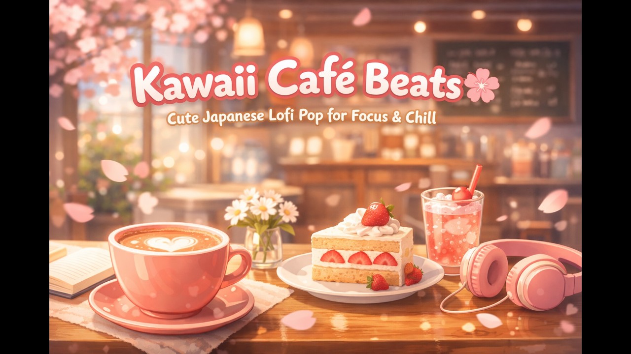 Kawaii Café Beats | Happy Cute Lofi Pop for Focus (Instrumental)
