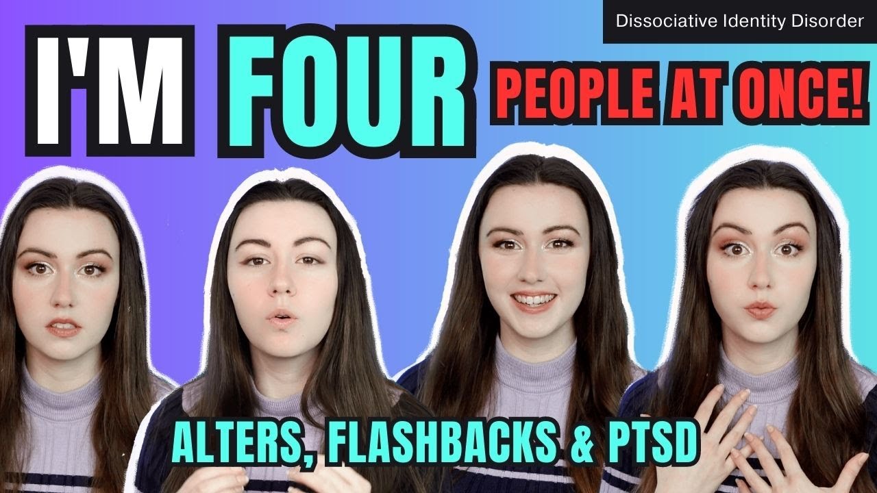I am 4 people at once. BLENDY ALTERS & Flashbacks | Dissociative Identity Disorder | DissociaDID
