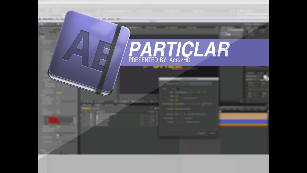 After Effects Tutorial: Trapcode Particular Logo Dissolve