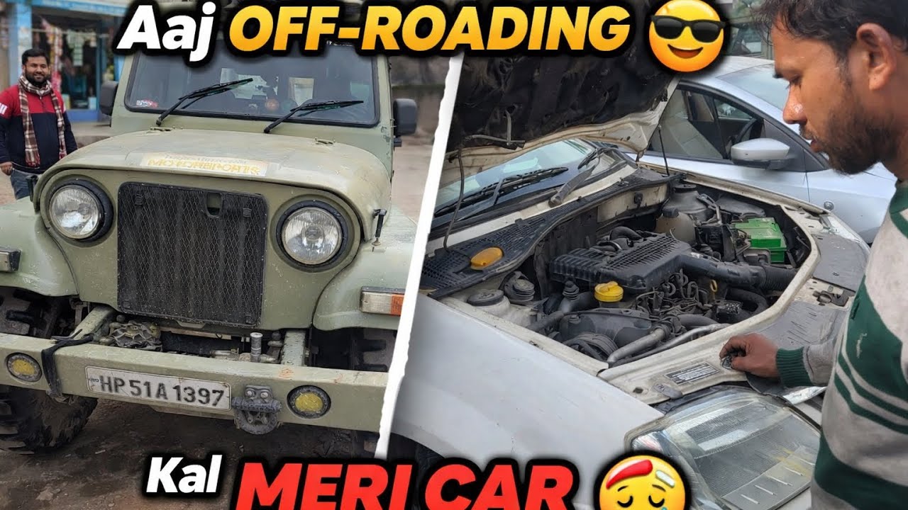 Sapno Ki OFF-ROADING 😍 Aur Meri Car Ho Gayi Bimaar 😢 | Full Vlog