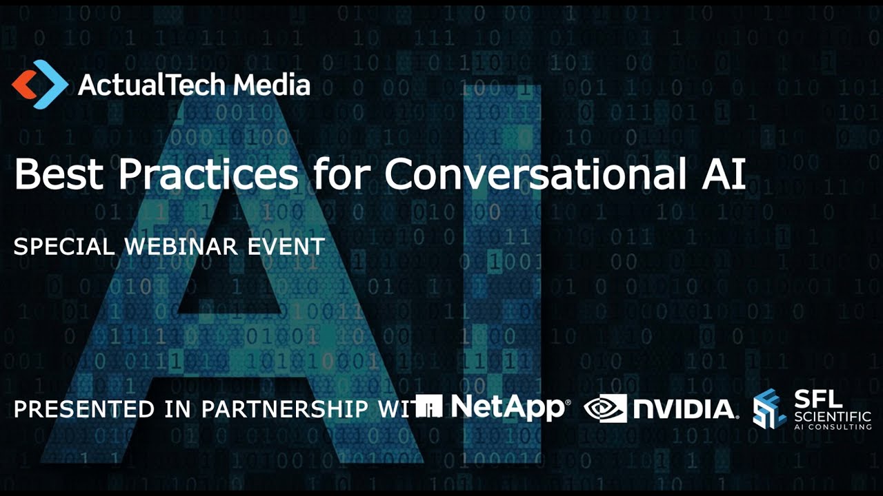 Best Practices for Conversational AI with NetApp, NVIDIA and SFL Scientific
