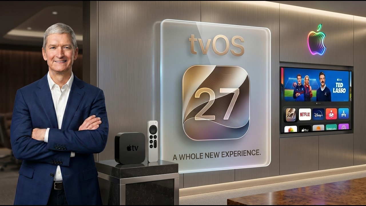 Check Your Apple TV Right Now : Everything NEW in tvOS 27 for Apple TV!