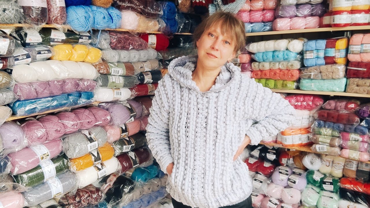 Мой новый свитер из пряжи Yarn Art  Dolce .